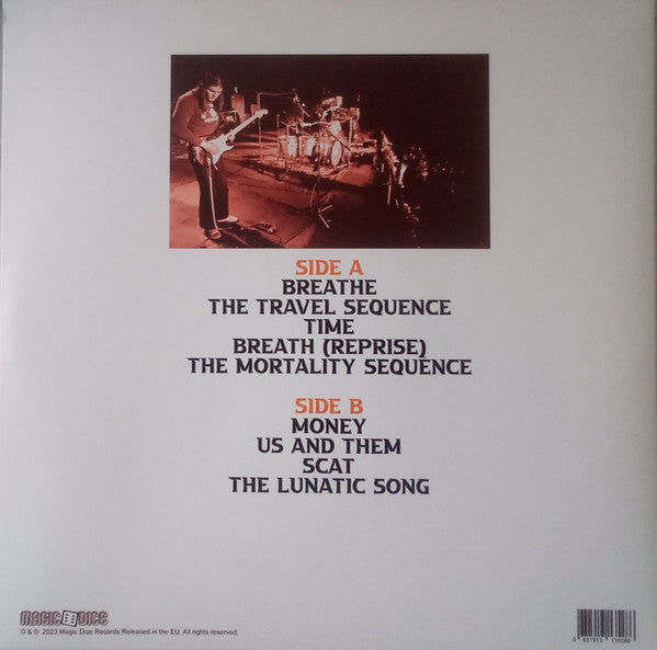 Dark Side Of The Moon Live Portsmouth Guildhall January 21st 1972