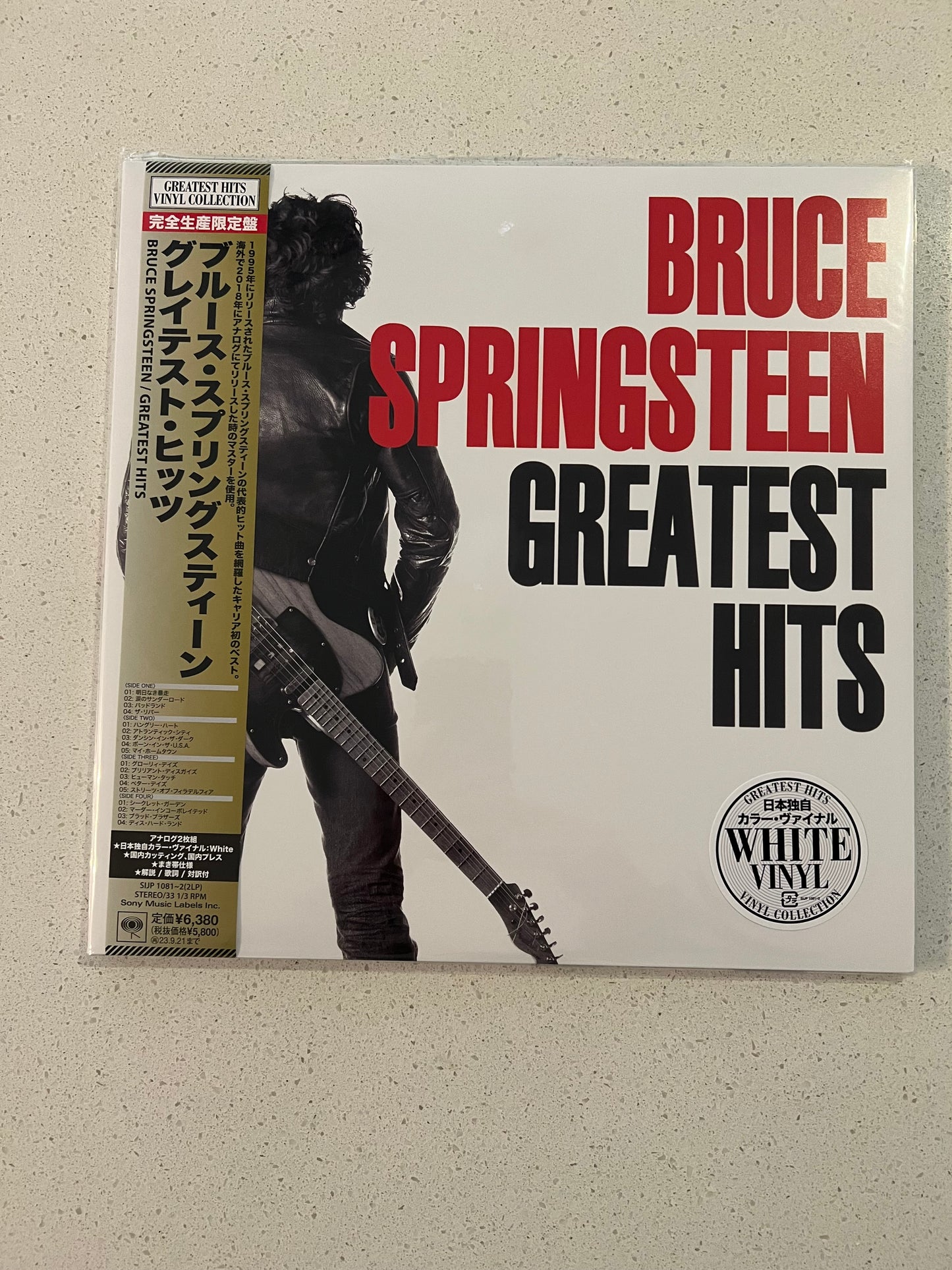 GREATEST HITS (Japanese pressing)