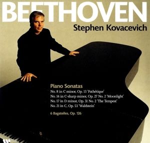 Beethoven Piano Sonatas No.8, 14, 17 & 21/6 Bagatelles Op.126