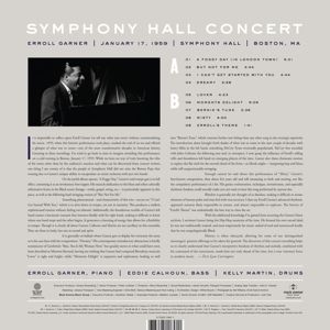 GARNER, ERROLL - SYMPHONY HALL CONCERT