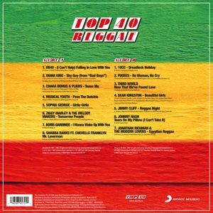 Top 40 - Reggae (Coloured)