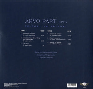 Benjamin Hudson - Arvo Part: Spiegel Im ...
