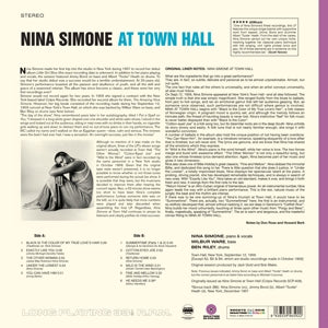 Simone, Nina - At Town Hall
